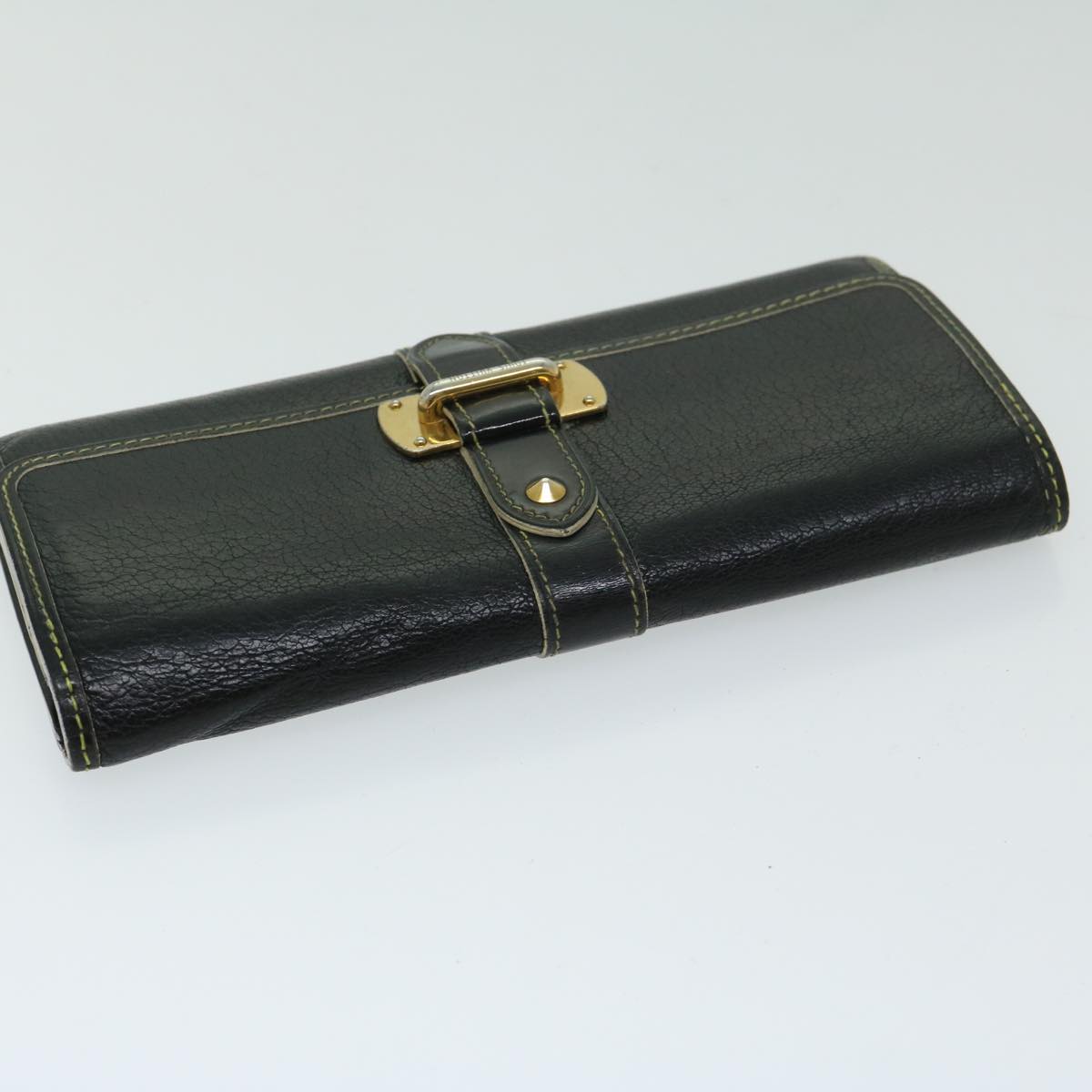 Louis Vuitton Suhali Black Leather Wallet Accessories