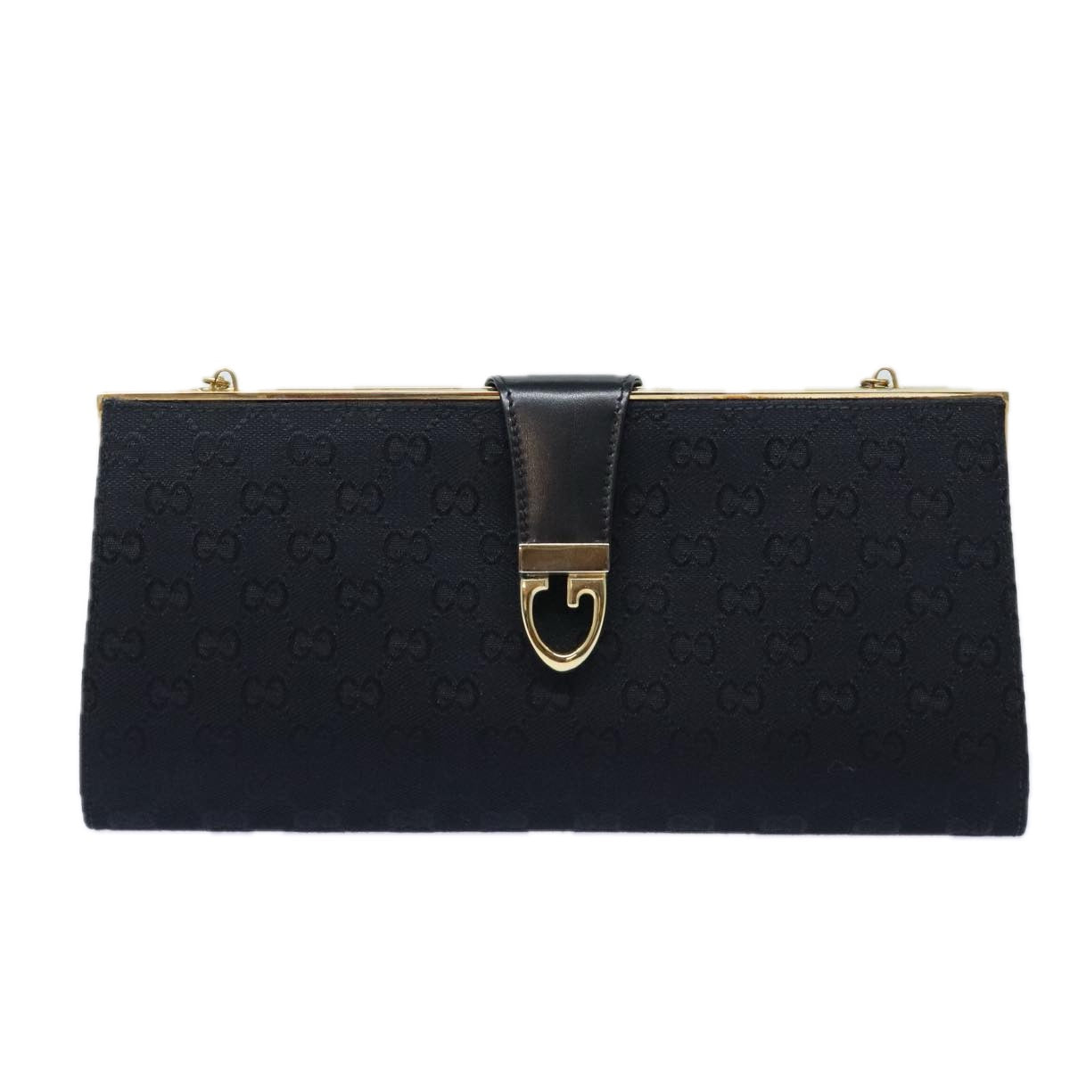 Gucci GG canvas Black Canvas Shoulder Bag