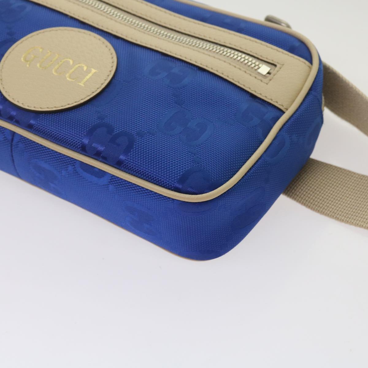 Gucci GG canvas Blue Canvas Shoulder Bag