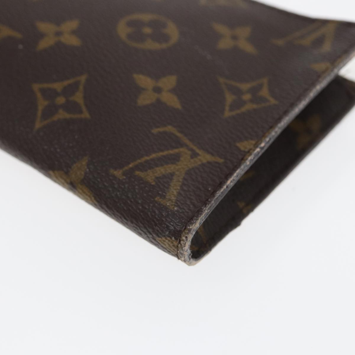 Louis Vuitton Pochette Brown Canvas Clutch Bag