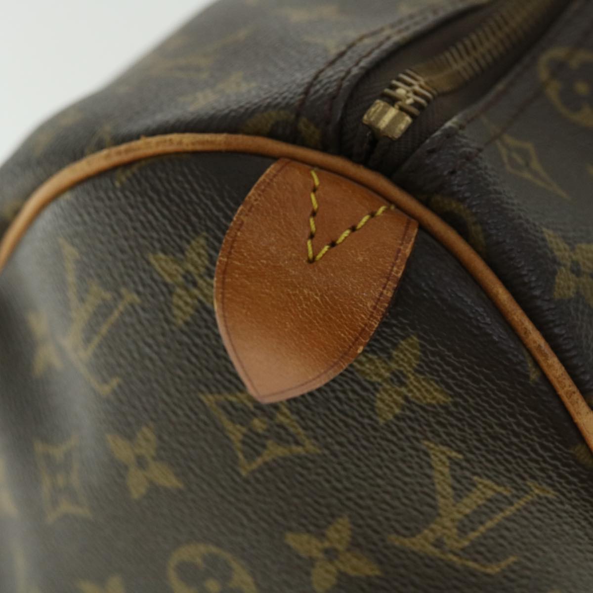 Louis Vuitton Keepall 45 Brown Canvas Travel Bag