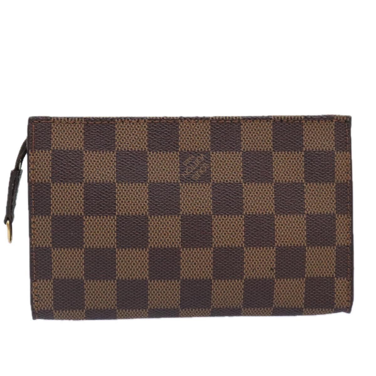 Louis Vuitton Trousse de Toilette Brown Canvas Wallet Accessories