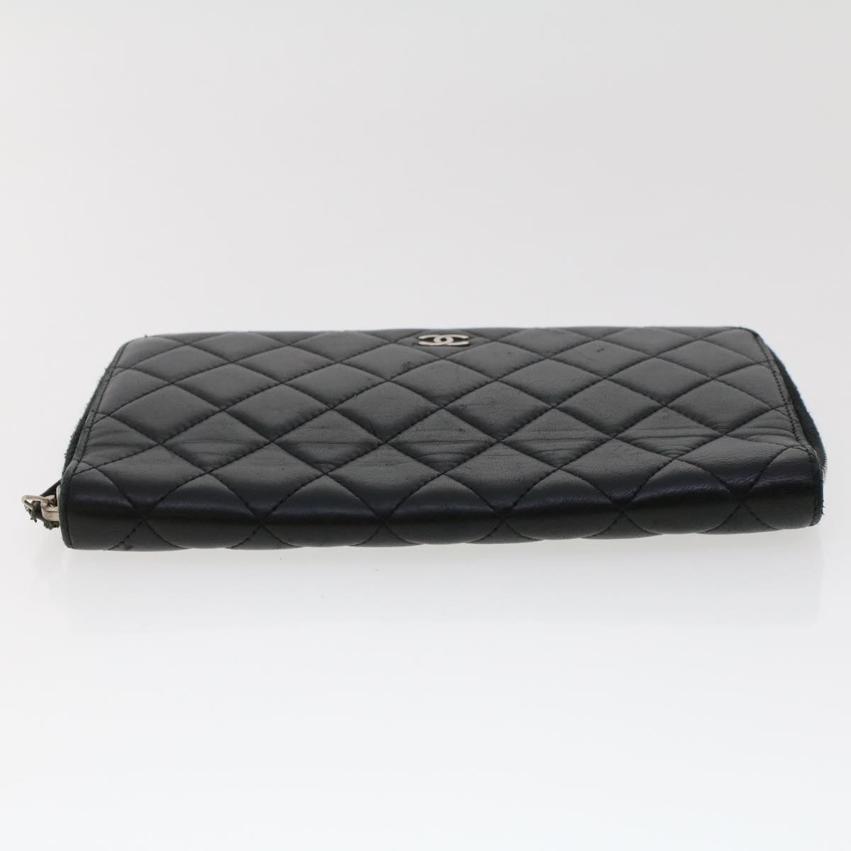 Chanel Timeless Black Leather Wallet Accessories