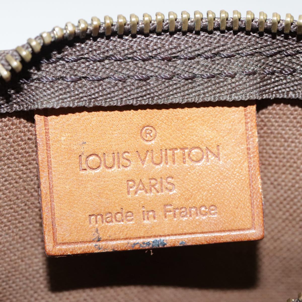 Louis Vuitton Mini speedy Brown Canvas Hand Bag