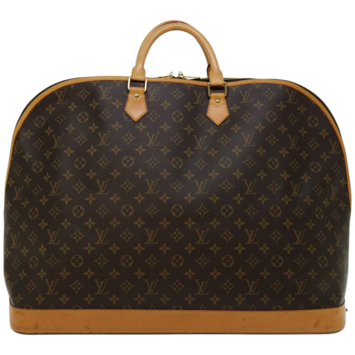 Louis Vuitton Alma Brown Canvas Travel Bag