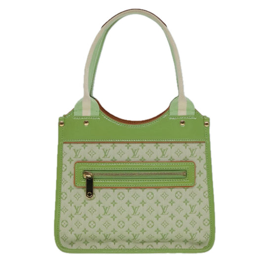 Louis Vuitton Catherine Green Canvas Tote Bag