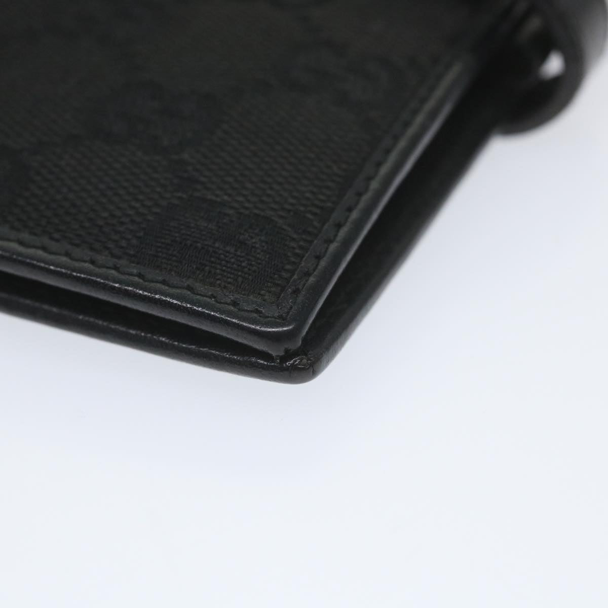 Gucci Couverture agenda Black Canvas Wallet Accessories