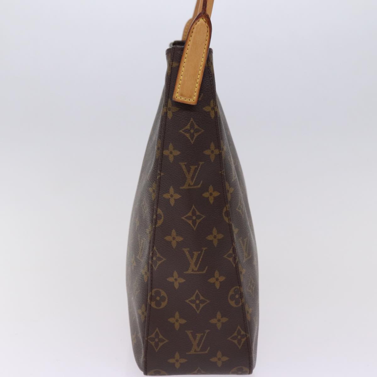 Louis Vuitton Looping Brown Canvas Shoulder Bag