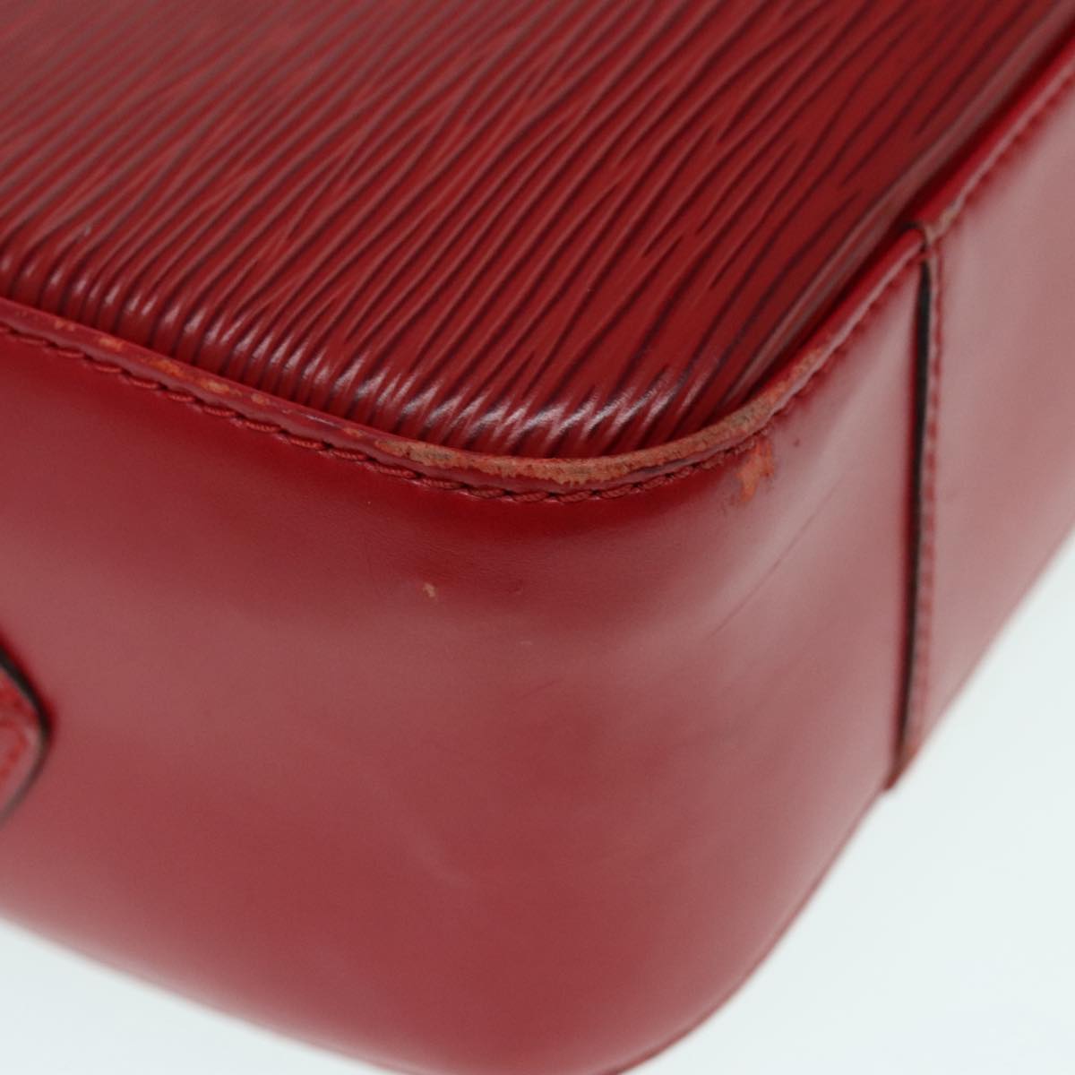 Louis Vuitton Voltaire Red Leather Shoulder Bag