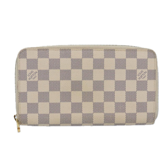 Louis Vuitton Zippy organizer Beige Canvas Wallet Accessories