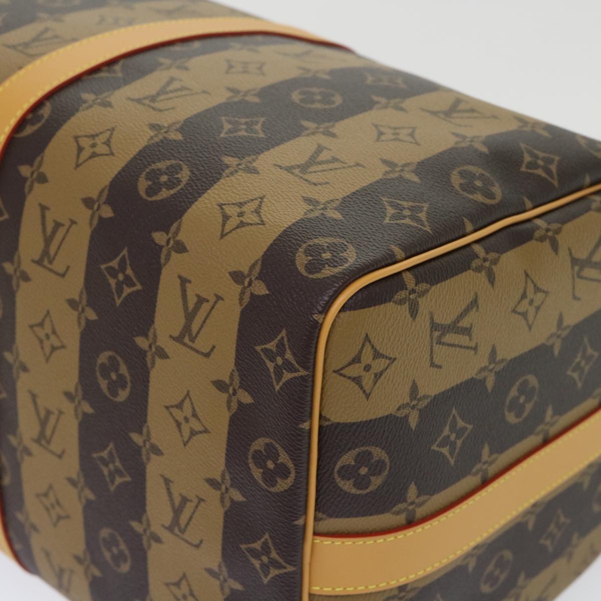 Louis Vuitton Keepall Bandouliere 50 Brown Canvas Travel Bag