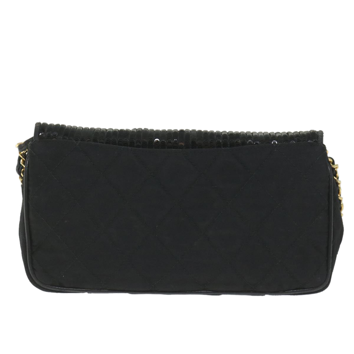 Chanel Black Synthetic Shoulder Bag