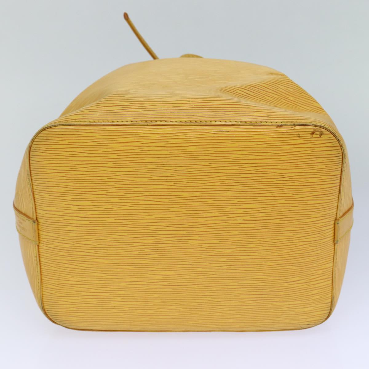 Louis Vuitton Petit Noé Yellow Leather Shoulder Bag