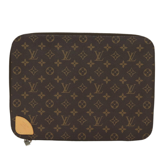 Louis Vuitton Housse ordinateur Brown Canvas Wallet Accessories