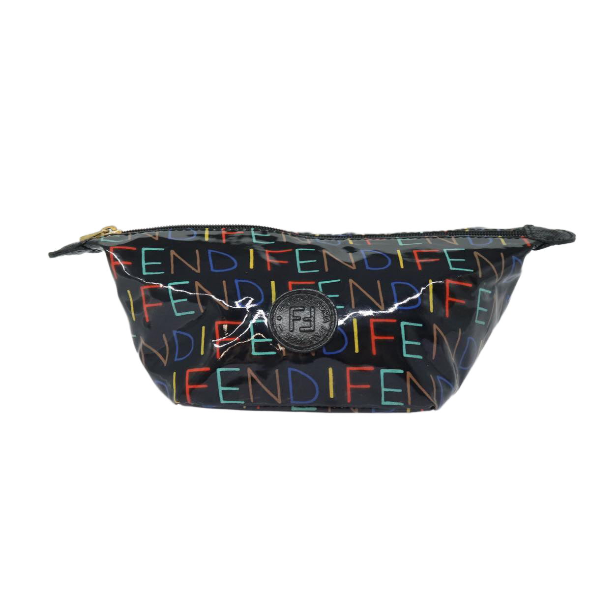 Fendi Multicolour Synthetic Clutch Bag