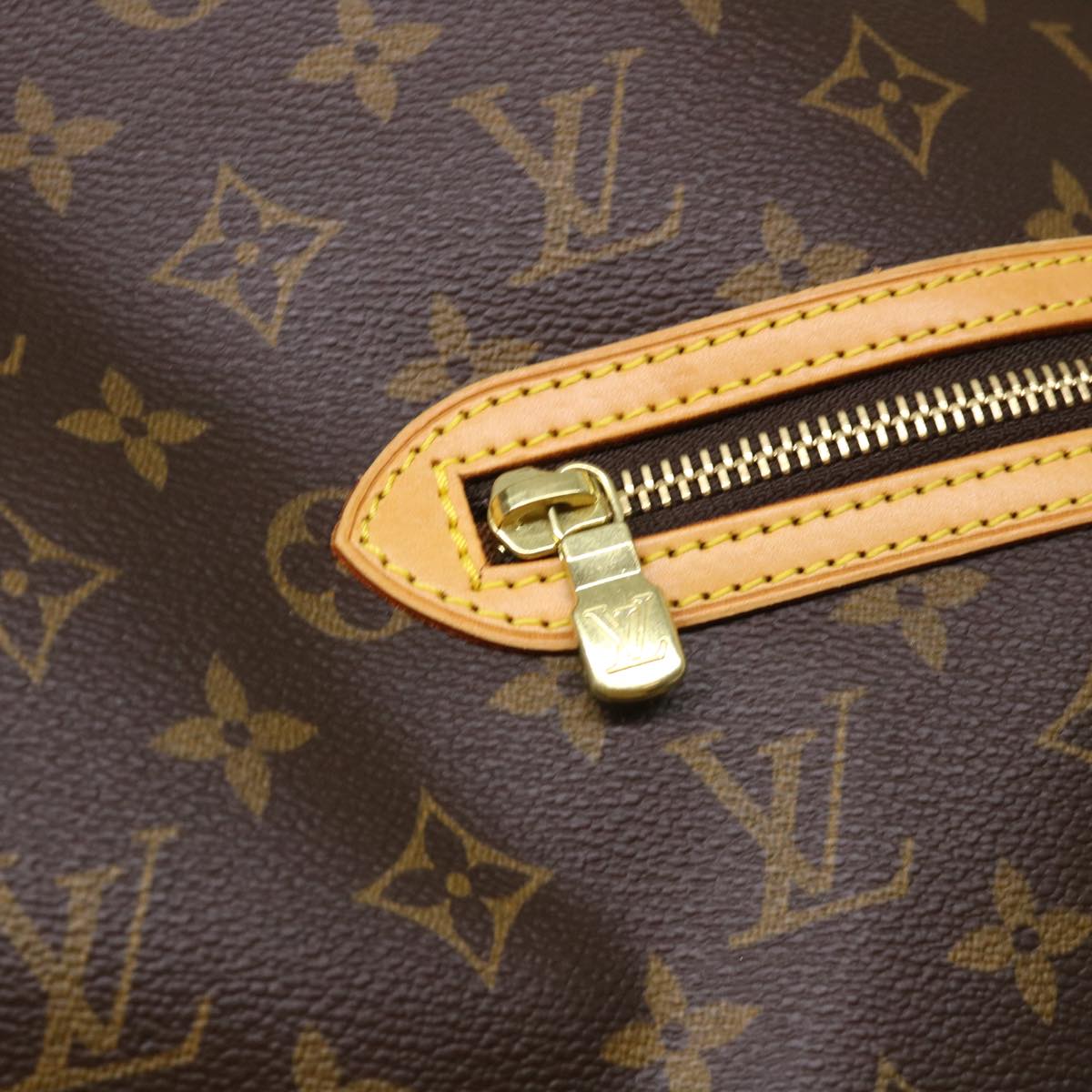 Louis Vuitton Alma Brown Canvas Travel Bag