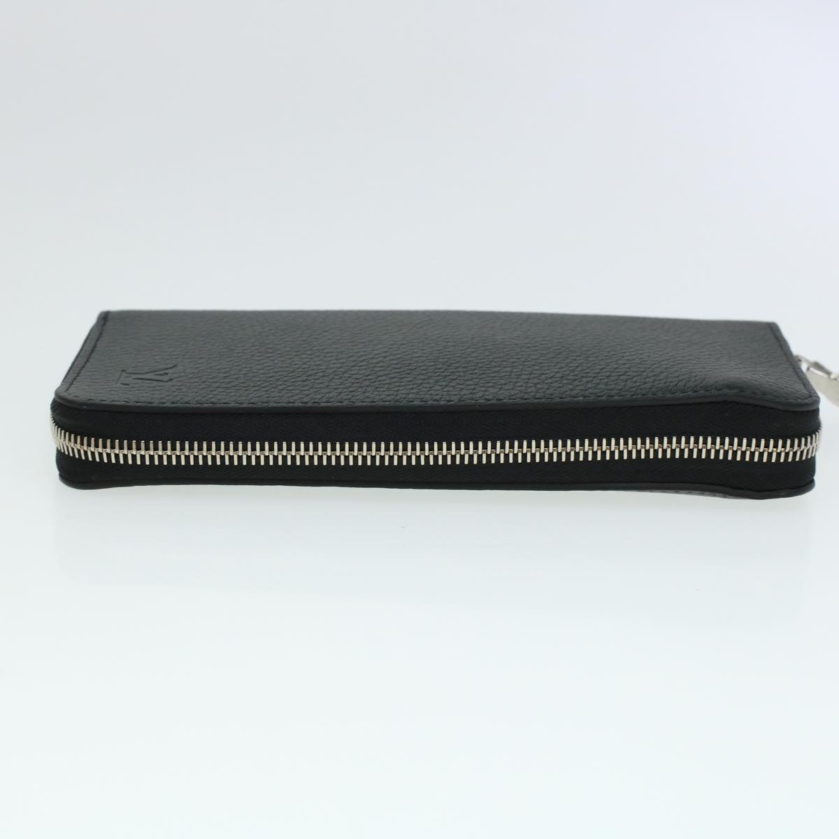 Louis Vuitton Zippy Wallet Vertical Black Leather Wallet Accessories