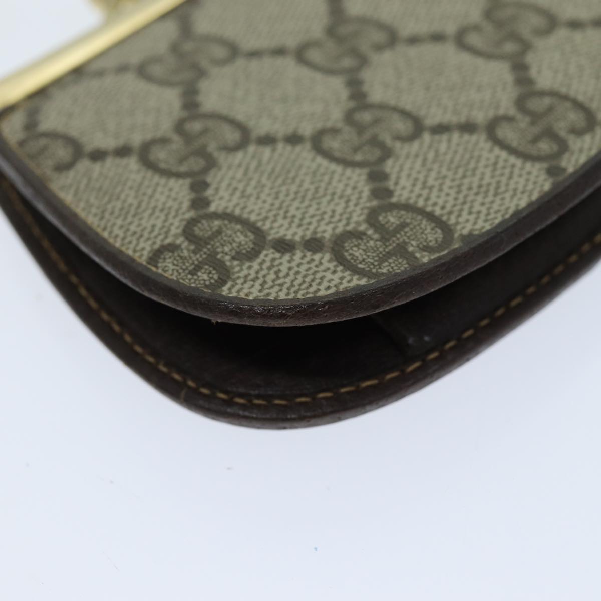 Gucci GG pattern Beige Canvas Wallet Accessories