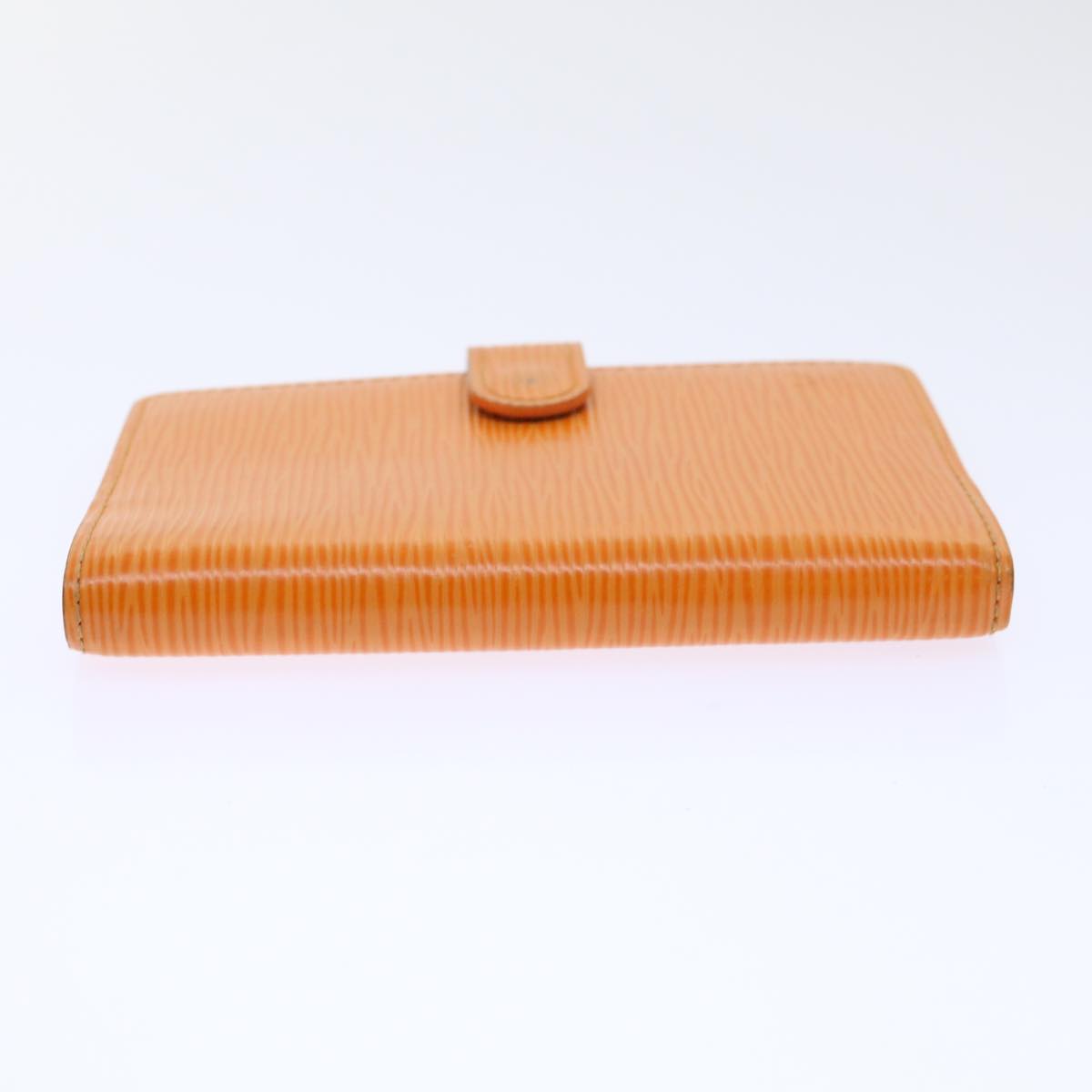 Louis Vuitton Agenda PM Orange Leather Wallet Accessories