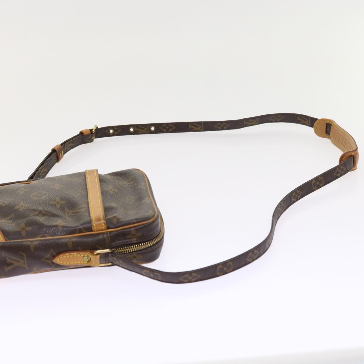 Louis Vuitton Danube Brown Canvas Shoulder Bag