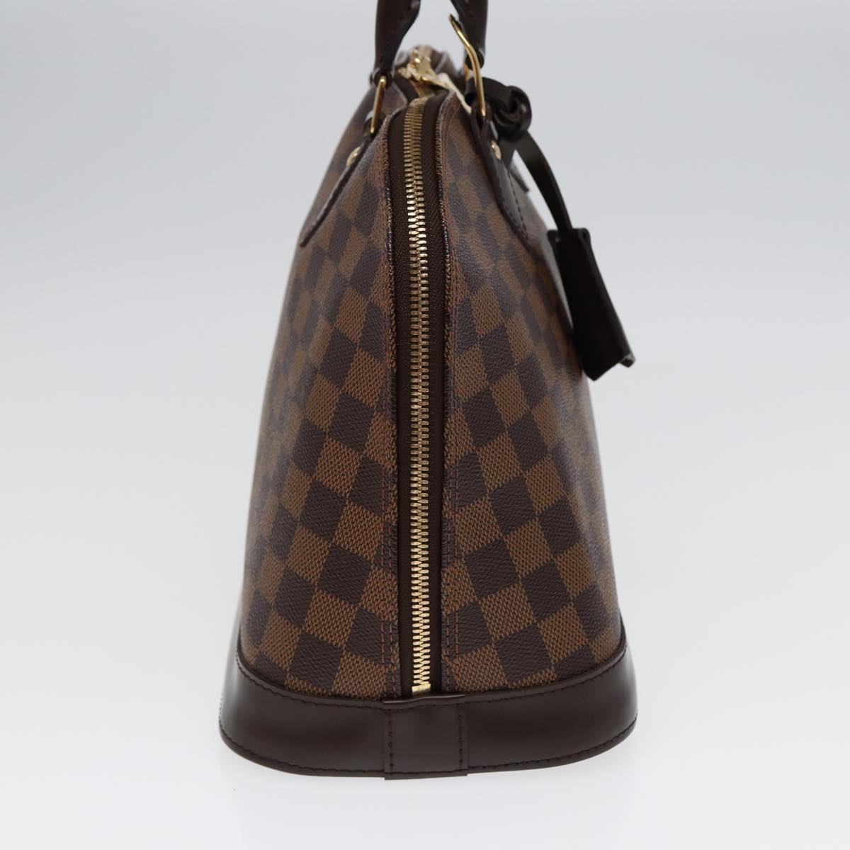 Louis Vuitton Alma Brown Canvas Hand Bag