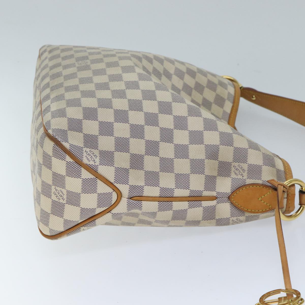 Louis Vuitton Delightfull PM White Canvas Shoulder Bag