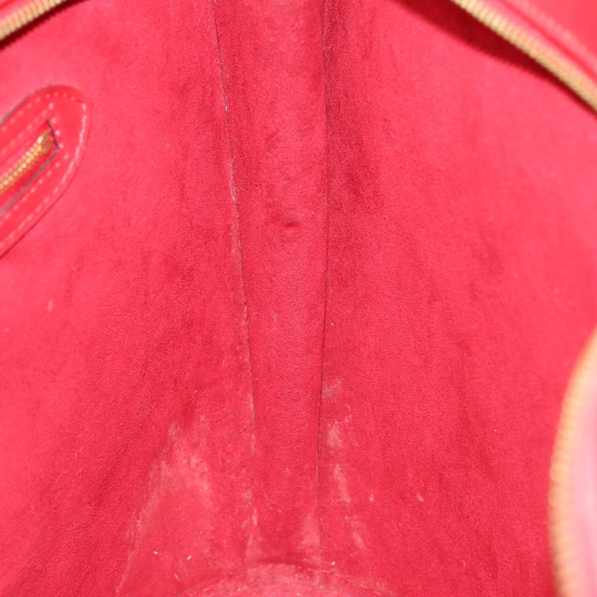 Louis Vuitton Saint Jacques Red Leather Shoulder Bag