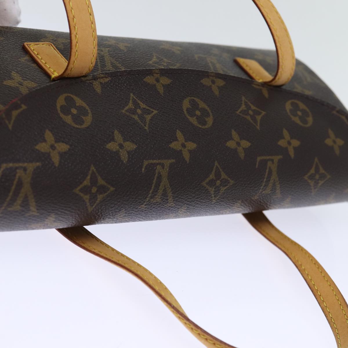 Louis Vuitton Sonatine Brown Canvas Hand Bag