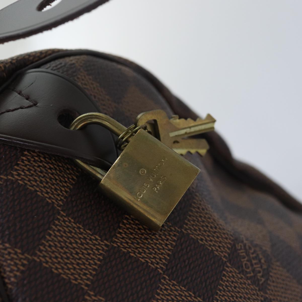 Louis Vuitton Speedy 25 Brown Canvas Hand Bag