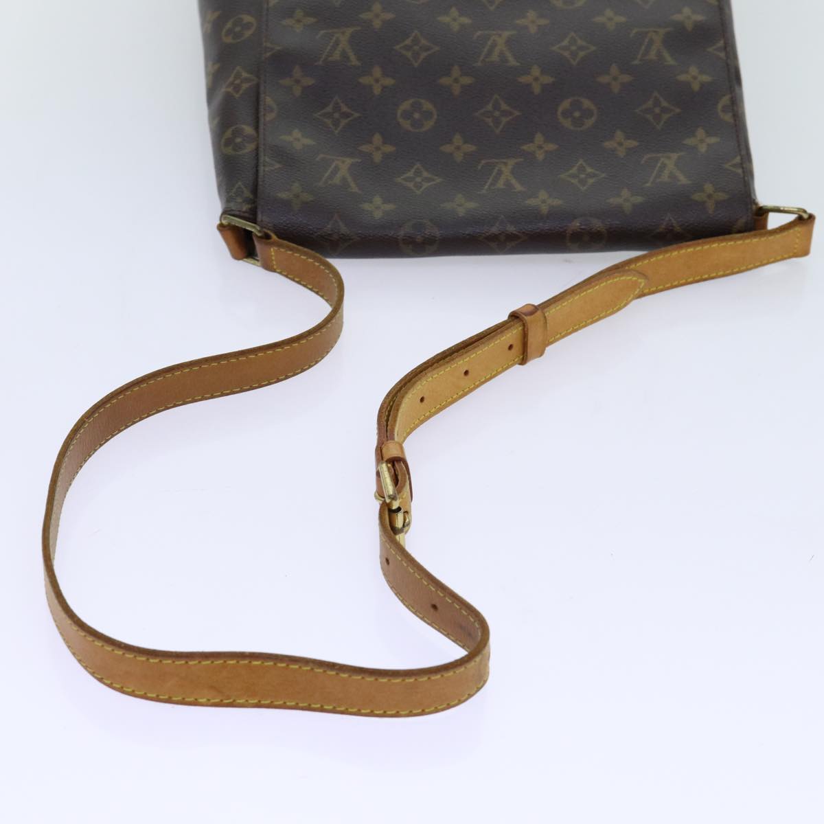 Louis Vuitton Musette Brown Canvas Shoulder Bag