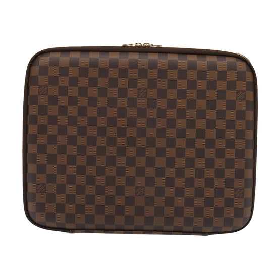 Louis Vuitton Computer sleeve Brown Canvas Wallet Accessories