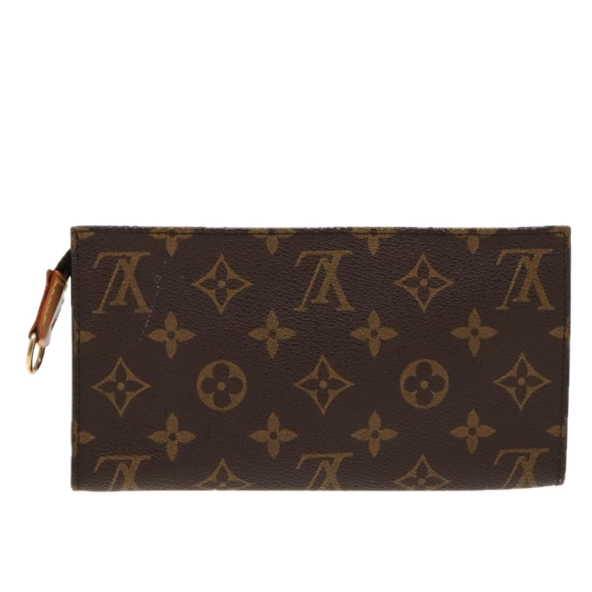 Louis Vuitton Pochette Accessoire Brown Canvas Clutch Bag