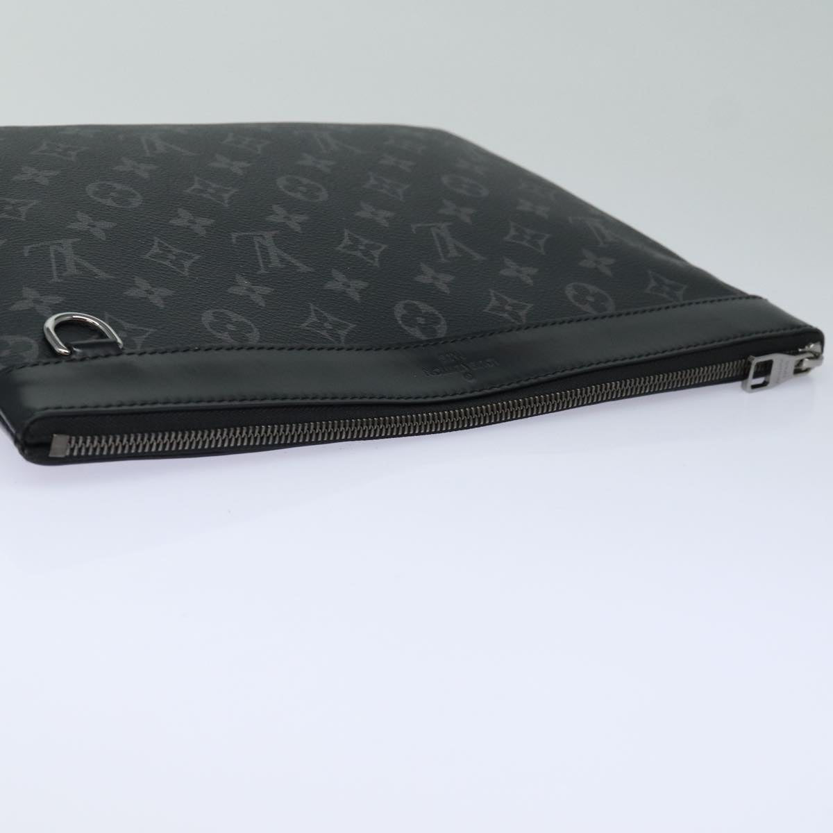 Louis Vuitton Discovery Black Canvas Clutch Bag