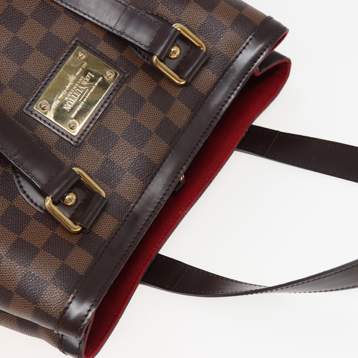 Louis Vuitton Hampstead Brown Canvas Tote Bag