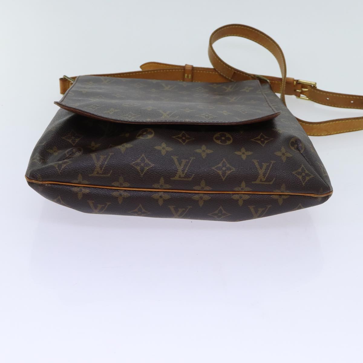 Louis Vuitton Musette Brown Canvas Shoulder Bag