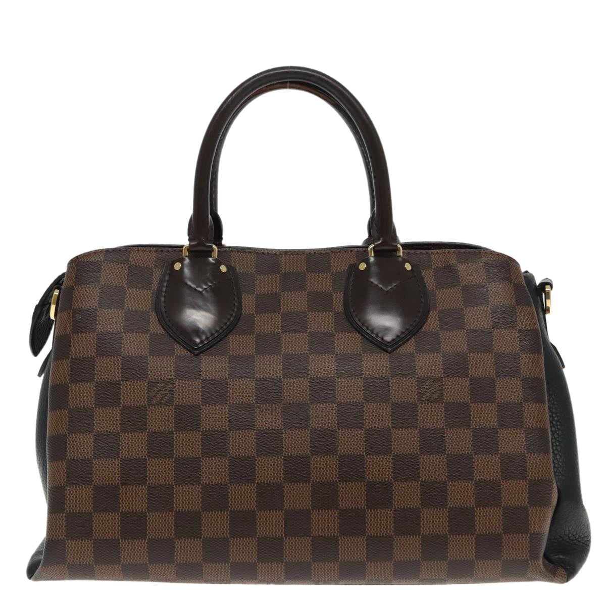 Louis Vuitton Normandy Brown Canvas Hand Bag