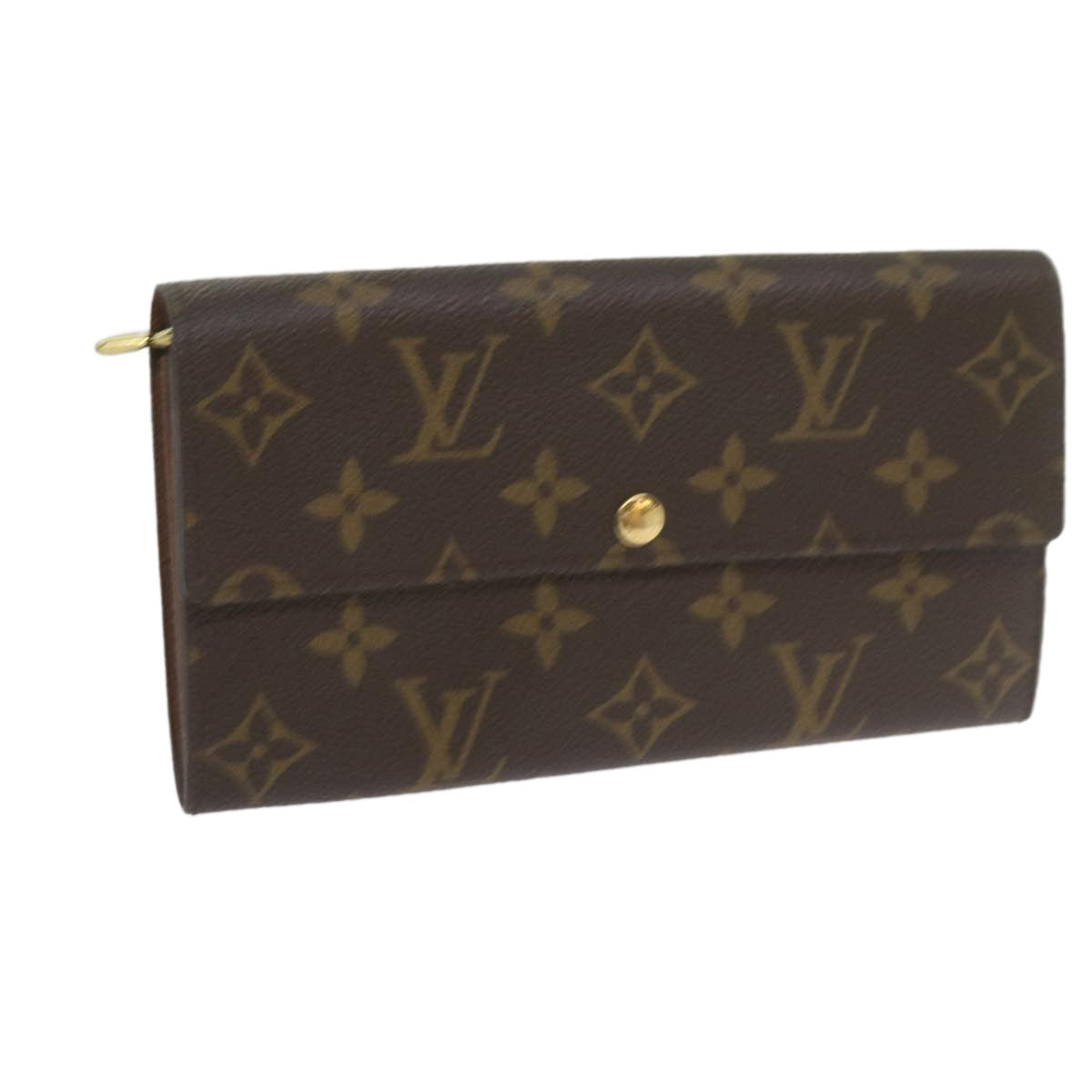 Louis Vuitton Brown Canvas Wallet Accessories