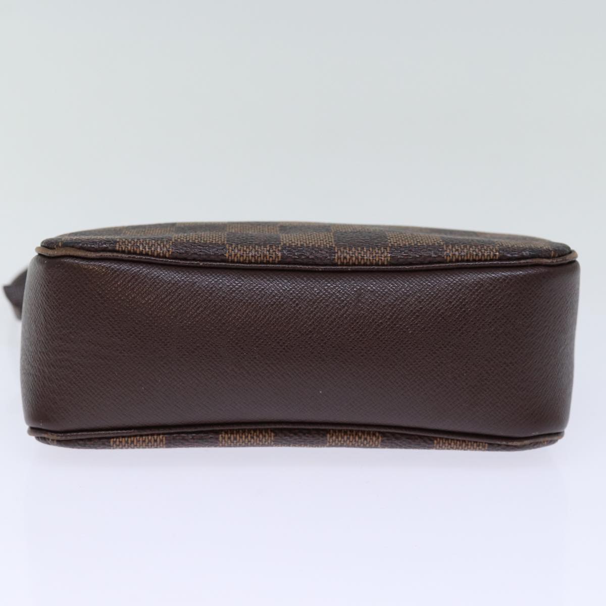 Louis Vuitton Trousse pochette Brown Canvas Clutch Bag