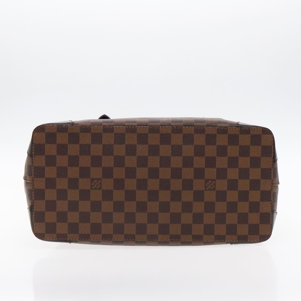 Louis Vuitton Hampstead Brown Canvas Tote Bag