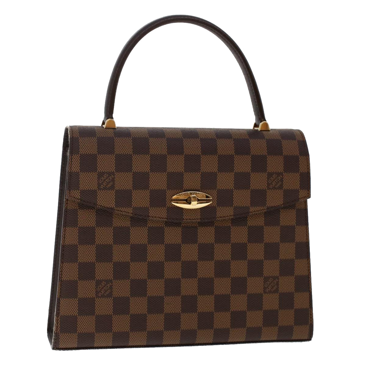 Louis Vuitton Malesherbes Brown Canvas Hand Bag