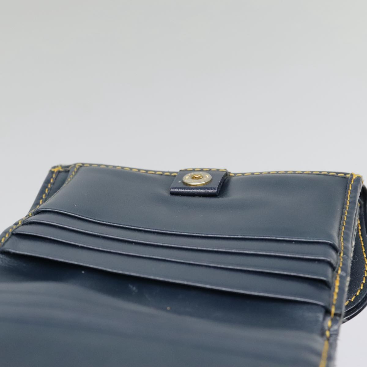 Dior Saddle Navy Canvas Wallet Accessories