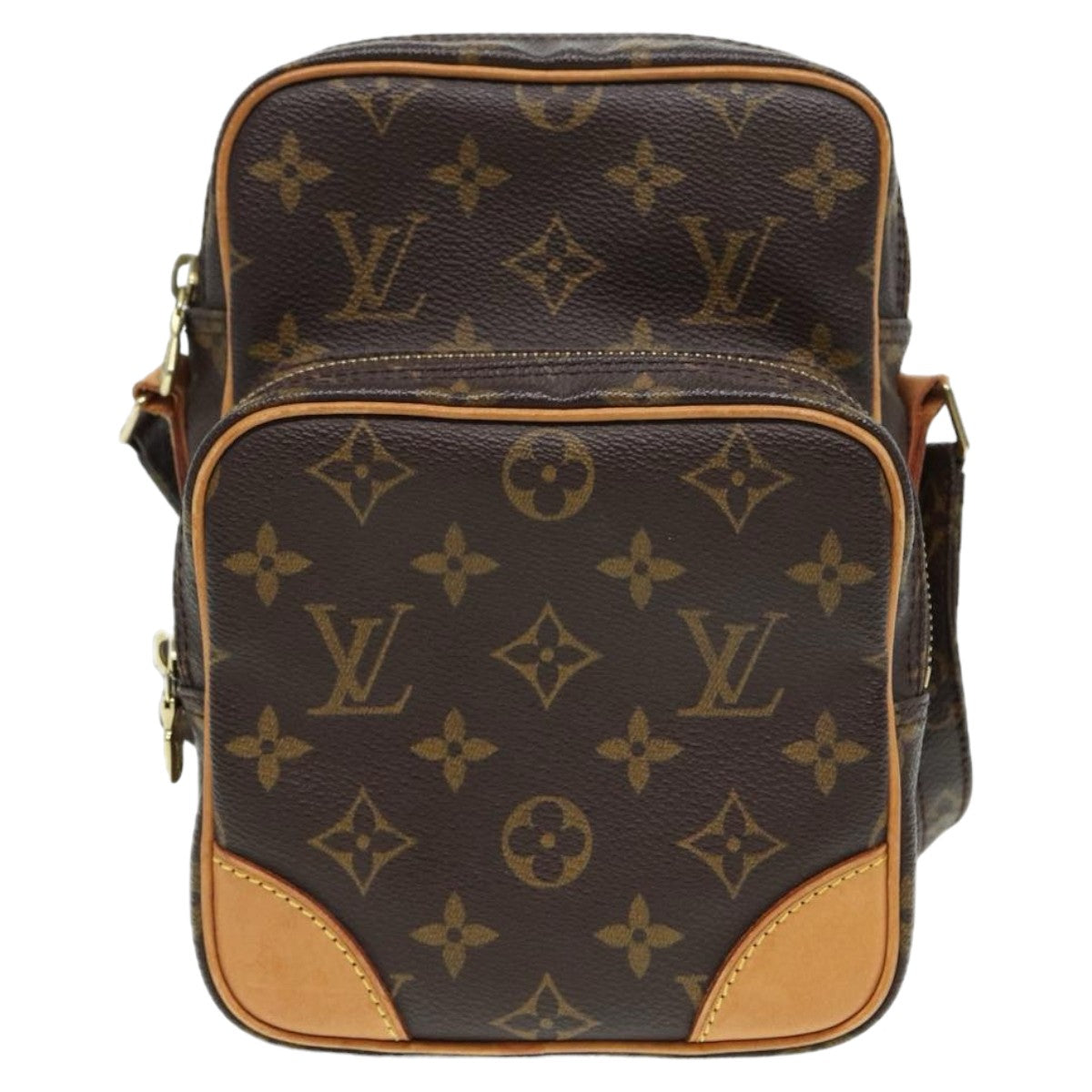 Louis Vuitton Amazon Brown Canvas Shoulder Bag