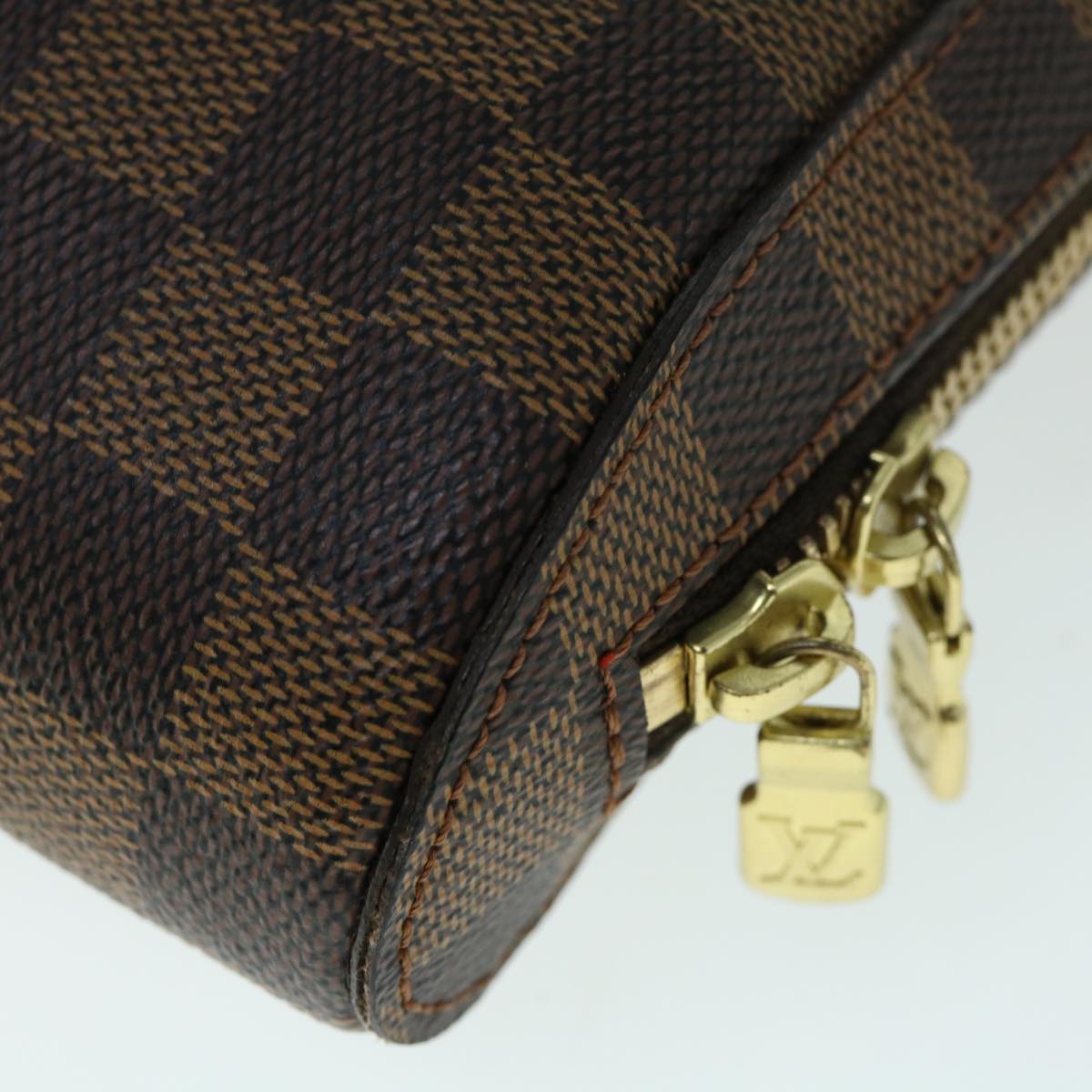 Louis Vuitton Geronimos Brown Canvas Shoulder Bag