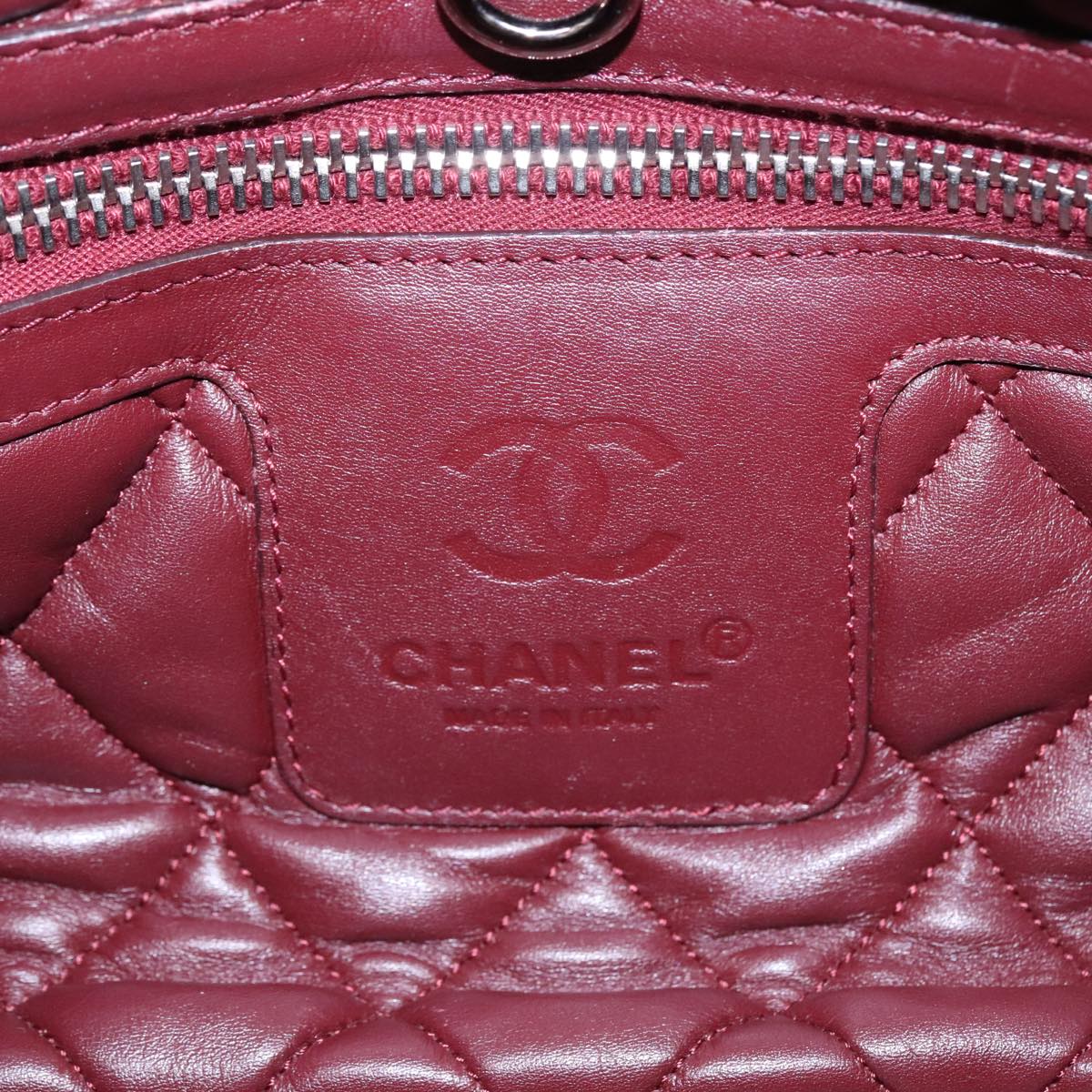 Chanel Coco Cocoon Brown Leather Tote Bag