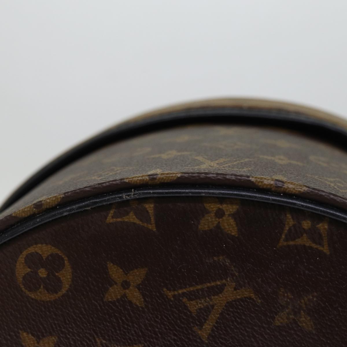 Louis Vuitton Reverse Brown Canvas Hand Bag