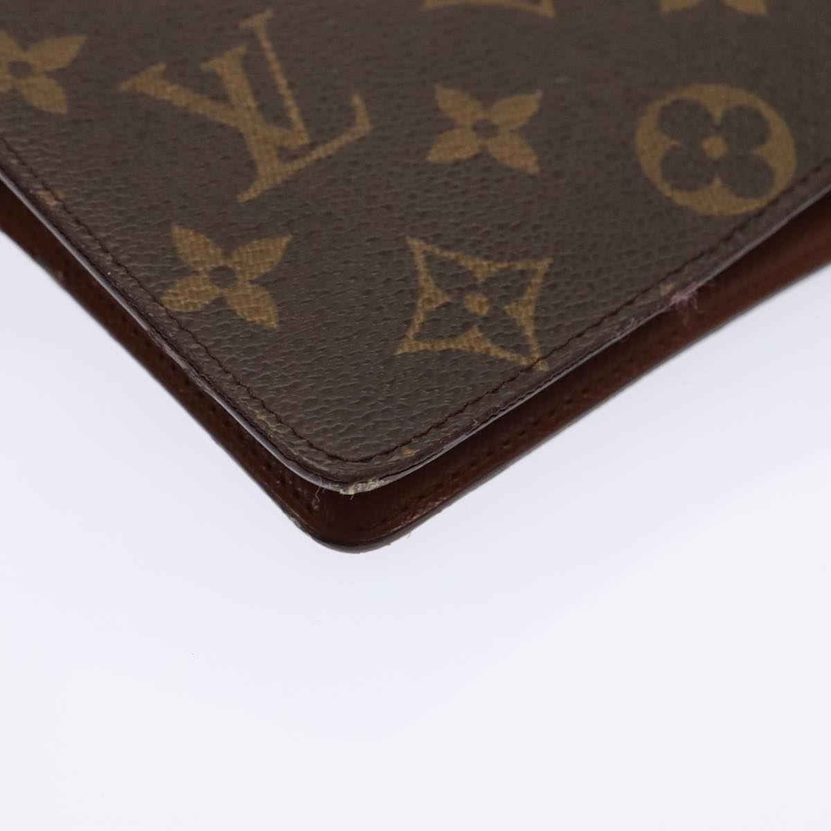 Louis Vuitton Agenda cover Brown Canvas Wallet Accessories