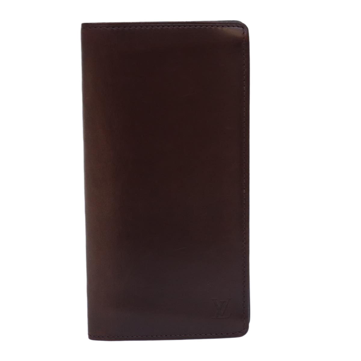 Louis Vuitton Brazza Brown Leather Wallet Accessories