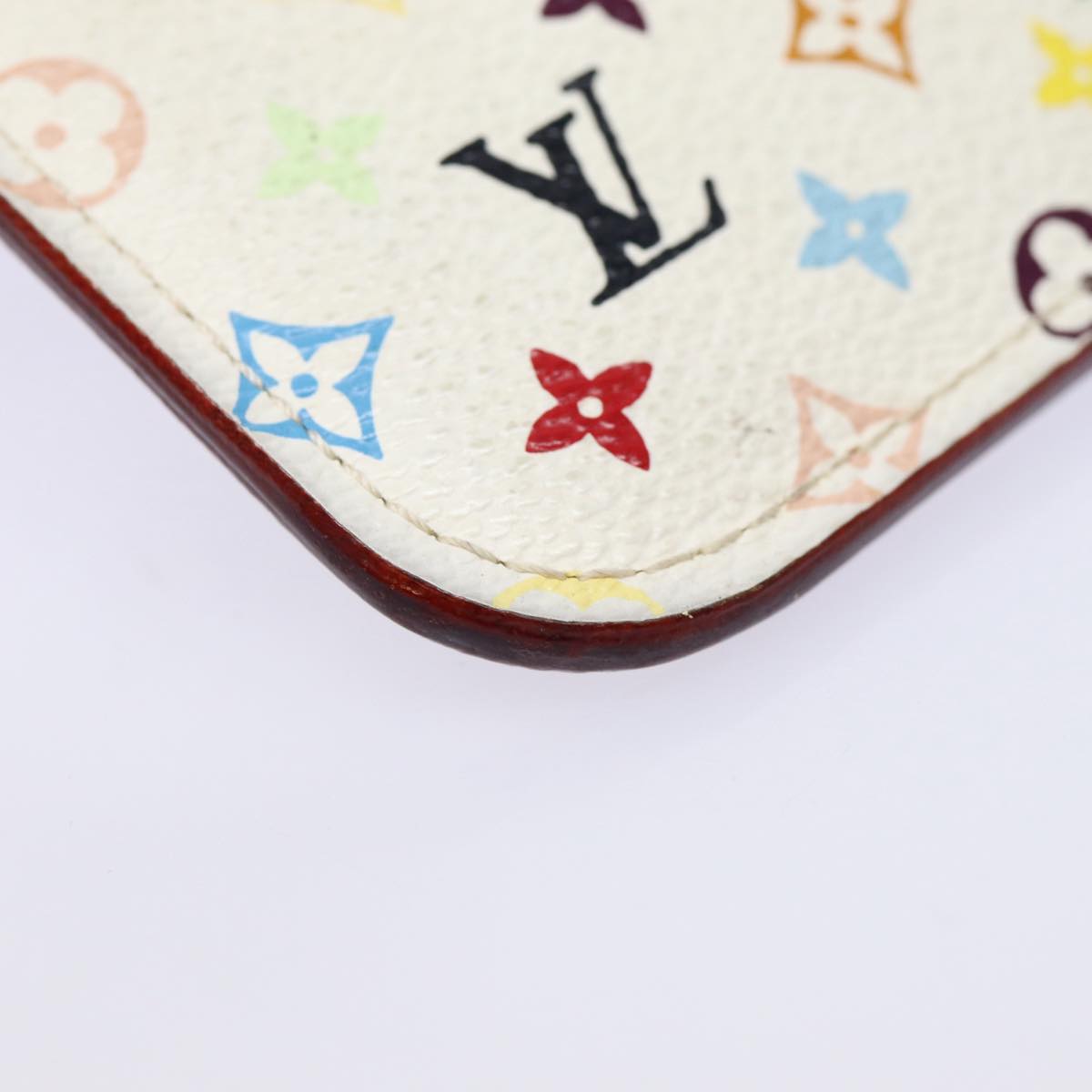 Louis Vuitton Pochette Clés Multicolour Canvas Wallet Accessories