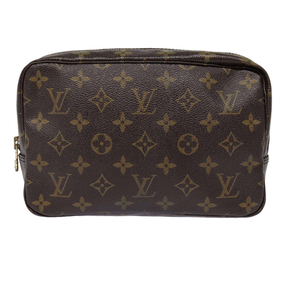 Louis Vuitton Trousse de Toilette Brown Canvas Clutch Bag