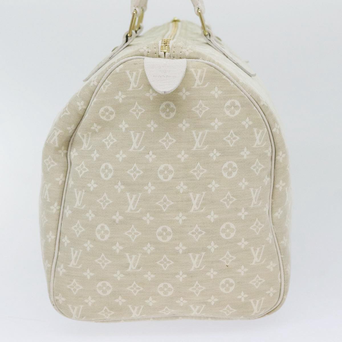 Louis Vuitton Speedy 30 Beige Canvas Hand Bag